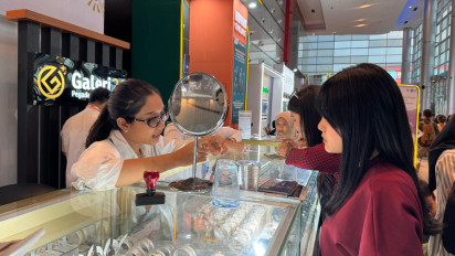 Pegadaian Galeri 24 Bagi–Bagi Emas Gratis  di PRJ JIEXPO Kemayoran