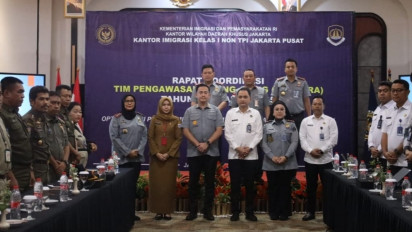 Operasi Timpora Imigrasi Jakarta Pusat Jaring 37 WNA, Begini Modus dan Pelanggarannya