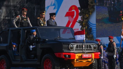 "Perayaan Ultah Tumpengan Saja" Ujar Prabowo ke Polri Tahun Lalu