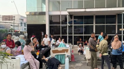 RS Hermina Jatinegara Kebakaran, Puluhan Pasien yang Dirawat Langsung Dievakuasi