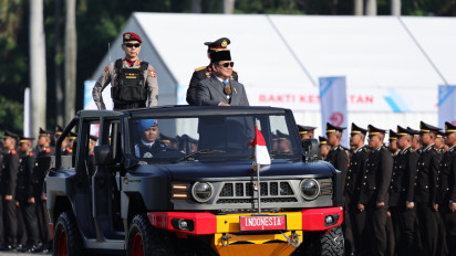 HUT ke-79 Bhayangkara , Presiden Prabowo: Jadilah Polisi Dicintai Rakyat