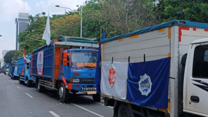 Sopir Truk Ancam Mogok Nasional Jika Tak Ditemui AHY dan Menhub