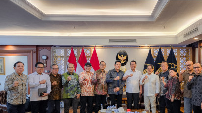Panitia Kongres Temui Menkum dan Kapuspen TNI : Pemerintah Dukung Kongres  Persatuan PWI