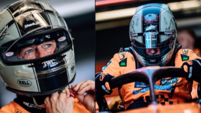 Jajal Mobil McLaren MCL60, Brad Pitt Mengaku Rasakan Sensasi Super Cepat saat Menunggangi Mobil F1