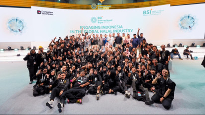 Dukung Ekosistem Halal, Kolaborasi Syah Creative di BSI International Expo 2025