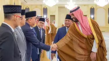 Kunjungan Kerja Presiden Prabowo ke Arab Saudi