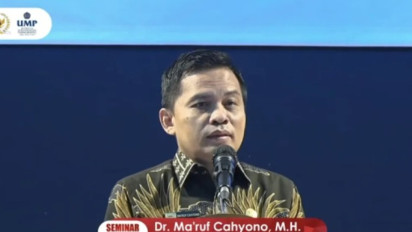 Mantan Sekjen MPR Maruf Cahyono Ditetapkan sebagai Tersangka Gratifikasi