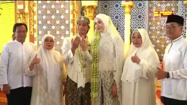 Pernikahan Megawati Hangestri dan Dio Novandra