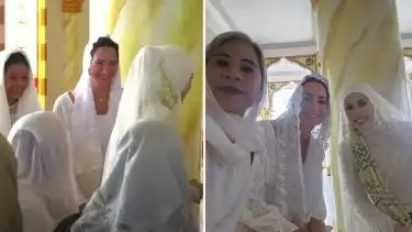 Giovanna Milana di Pernikahan Megawati Hangestri