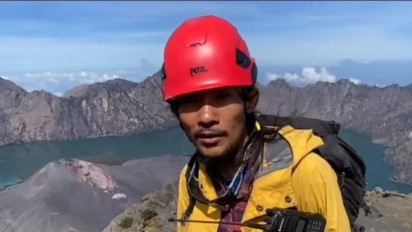 Cerita Agam Rinjani saat Tim Rescue Evakuasi Pendaki Brasil di Jurang Gunung Rinjani, Sempat Berdebat hingga Emosional Meledak