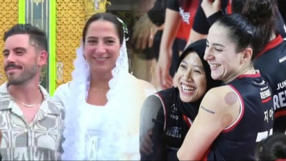 Efek Hadiri Pernikahan Megawati Hangestri, Giovanna Milana Tak Bisa Berkata-kata Lagi Terpikat dengan Makanan Khas Indonesia