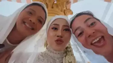 Giovanna Milana di nikahan Megawati Hangestri