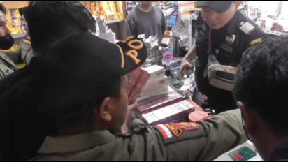 Puluhan Ribu Batang Rokok Ilegal Disita Bea Cukai dan Satpol PP Kota Subulussalam