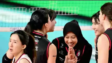 Megawati Hangestri saat di Red Sparks