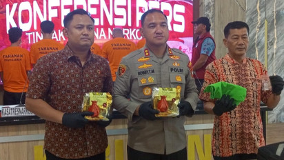 Menyamar Sebagai Nelayan, Tekong Kapal Bawa Sabu dari Malaysia Seberat 2 Kilogram