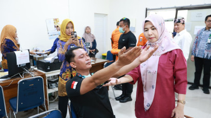 19 Penyelam Jalani Pemeriksaan Kesehatan di RSUD Blambangan Jelang Pencarian Korban KMP Tunu Pratama Jaya