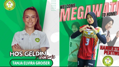 Mengenal Tanja Grosser, Outside Hitter Senior Jerman yang akan Jadi Tandem Megawati Hangestri di Klub Turki Manisa BBSK