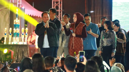 Huma Betang Night Special Hari Bhayangkara Ke-79, Gubernur Kalteng Konsisten Gerakkan Ekonomi & Dukung UMKM