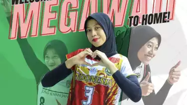 Pevoli Indonesia Megawati Hangestri Resmi Gabung Manisa BBSK Turki