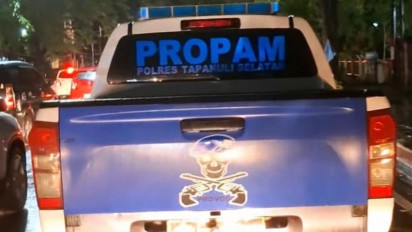 Viral Sepasang Muda-mudi Bawa Mobil Propam Polres Tapanuli Selatan Tabrak Lari di Medan