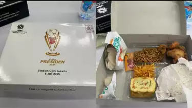Nasi kotak Piala Presiden