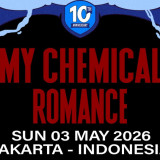 Mampir Lagi ke Jakarta, My Chemical Romance Resmi Jadi Headliner Utama Hammersonic Festival 2026: Decade of Dominion