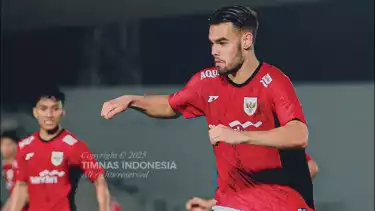 Striker Timnas Indonesia U-23 Jens Raven