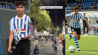 Tiba-tiba sudah di Jogja, Calon Striker Baru Timnas Indonesia Wonderkid FC Eindhoven Siap Dinaturalisasi
