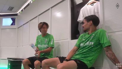 Momen Kocak Kevin Diks dan Ko Itakura Nostalgia Kekalahan Indonesia atas Jepang di Latihan Borussia Mönchengladbach