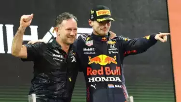Christian Horner dan Max Verstappen