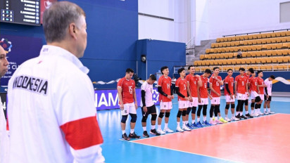 Rivan Nurmulki Cs Dipastikan Gagal Juara di Leg 1 SEA V League 2025, Gara-gara Timnas Voli Indonesia...