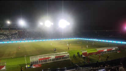 Stadion Si Jalak Harupat Mati Lampu di Laga Piala Presiden Arema FC Vs Oxford United