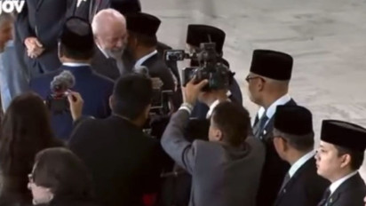 Presiden Lula da Silva Peluk Hangat Menteri Bahlil