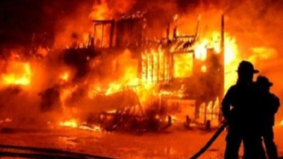 Begini Kronologi Lengkap Kebakaran Besar Pasar Kota Wonogiri Dini Hari Tadi