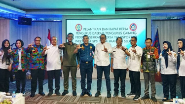 DPD FSPTI-KSPSI Kalsel Siap Kawal Perjuangan Pekerja di bidang Transportasi dan TKBM di Pelabuhan,