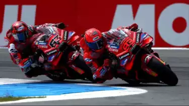 Francesco Bagnia dan Marc Marquez