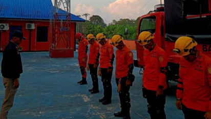 Basarnas Natuna Lakukan Pencarian Tiga Warga Pencari Gaharu Hilang di Hutan