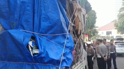 Hati-hati Motor-Mobil Bawa Barang Overload Saat Mudik Jadi Sasaran Utama Polisi