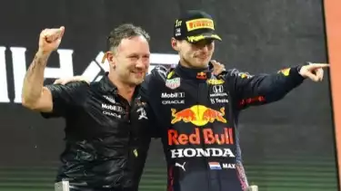 Christian Horner dan Max Verstappen