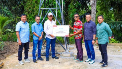 Perusahaan Pelat Merah Perkebunan Bagi-bagi Komputer hingga AC ke Sekolah di Medan