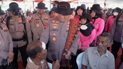 Termotivasi Langkah Kapolri, 5 Warga Palue NTT Lolos Seleksi Bintara Polri