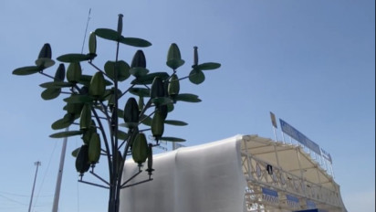 Pohon Masa Depan? Adhi Karya Pasang Hybrid Wind Tree Pertama di Indonesia, Apa Sih Fungsinya?
