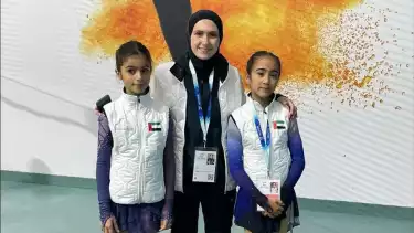 Atlet seluncur indah asal Uni Emirat Arab Zahra Lari