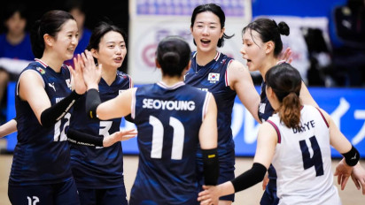 Resmi Degradasi dari VNL, Timnas Voli Korea Dapat Kritik Keras dai Media Korea