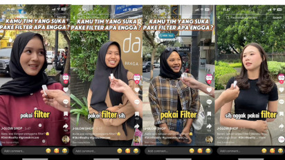 Viral Kampanye 'Skin Goals VS Skin Reality' Ajak Perempuan Tampil Percaya Diri Tanpa Filter Media Sosial