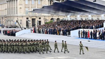 Buka Parade Bastille Day, Satgas Patriot II Indonesia Bikin Publik Prancis Terpukau!