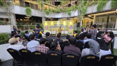 Ratusan Aktivis Cipayung Plus Hingga BEM Resmi Gabung di Golkar Jakarta