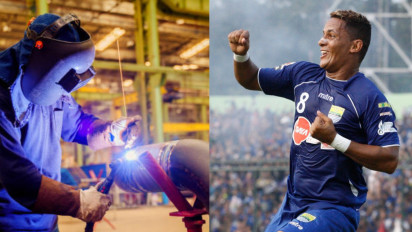 Padahal Dulunya Terhormat di Liga 1, Striker yang Pernah Main untuk Persib Bandung ini Sampai Banting Stir jadi Tukang Las, Kabarnya Sekarang...