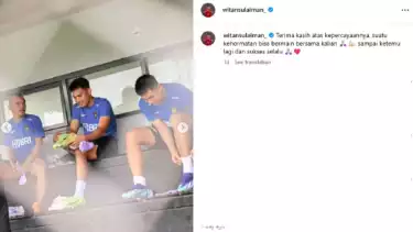 Unggahan Witan Sulaeman di Media Sosial