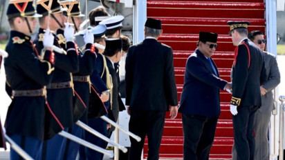 Prabowo Bertolak Menuju Tanah Air Setelah Akhiri Lawatan Luar Negeri